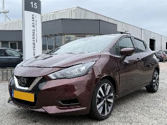 uszkodzony samochody osobowe Nissan Micra 1.0 IG-T Tekna 2022/4