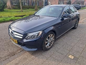 Damaged car Mercedes C-klasse 350e lease edition automaat hybrid 2016/12