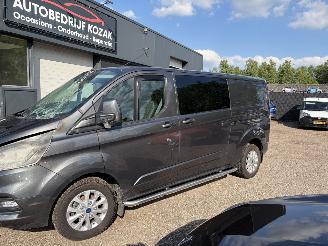 krockskadad bil bedrijf Ford Transit Custom 2.0 TDCI L2 Limited DC 2023/8