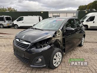 disassembly passenger cars Peugeot 108 108, Hatchback, 2014 1.0 12V VVT-i 2018/10