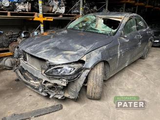 demontáž osobní automobily Mercedes C-klasse C (W205), Sedan, 2013 C-180 1.6 16V 2014/11