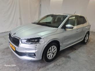 krockskadad bil auto Skoda Fabia 1.0 TSI Bns Edition 2025/10