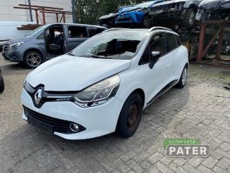 Démontage voiture Renault Clio Clio IV Estate/Grandtour (7R), Combi 5-drs, 2012 / 2021 1.5 Energy dCi 90 FAP 2015/2