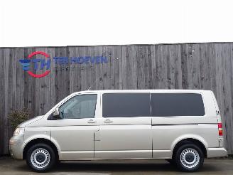 Auto incidentate Volkswagen Transporter T5 2.5 TDi Lang Dubbele Cabine Klima Navi Schuifdak 128KW Euro 4 2008/6