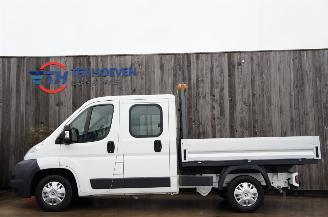  Peugeot Boxer 2.2 HDi Open Laadbak Dubbele Cabine Klima 7-Sitzer 96KW Euro 5 2013/5