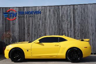 krockskadad bil auto Chevrolet Camaro 3.6 V6 Bumble Bee ombouw ! Airco Stoelverwarming Camera 2012/1