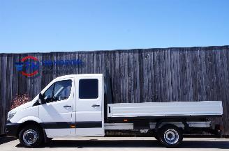 Schadeauto Mercedes Sprinter 513 CDi Open Laadbak Dubbel Cabine Airco Cruise N1 95KW Euro 5 2015/6