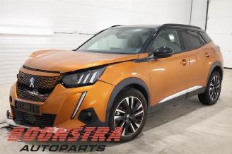 Coche siniestrado Peugeot 2008 2008 (UD/UK/UR/US/UX), MPV, 2019 e-2008 50 kWh 2020/12