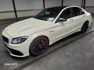 Vaurioauto  passenger cars Mercedes C-klasse 63 AMG S Limo 375-KW Automaat Panoramadak 2015/7