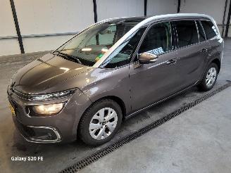 Vaurioauto  passenger cars Citroën Grand C4 Picasso 1.6 HDi 88-KW 6-Bak BLUE 7-Persoons 2017/4