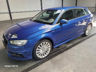 damaged passenger cars Audi A3 Sportback 1.4 e-Tron 110-KW S-Tronic S-Line 2016/6