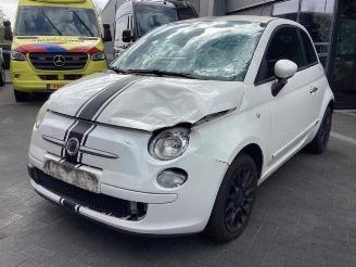 Vrakbiler auto Fiat 500 500 (312), Hatchback, 2007 0.9 TwinAir 85 2011/8