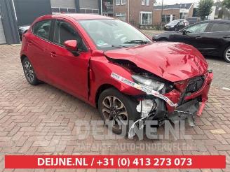 demontáž osobní automobily Mazda 2 2 (DJ/DL), Hatchback, 2014 1.5 SkyActiv-G 90 2018/2