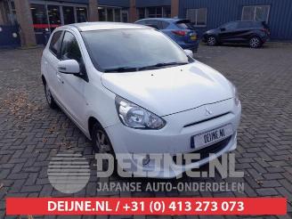 Uttjänta bilar auto Mitsubishi Space-star Space Star (A0), Hatchback, 2012 1.0 12V 2015/1