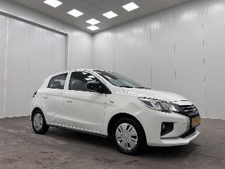 damaged passenger cars Mitsubishi Space-star 1.2 Cool+ Airco 2021/2