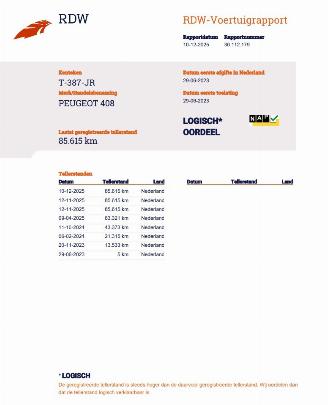 Peugeot 408 1.2 Autom. Allure Pack Navi Clima picture 19