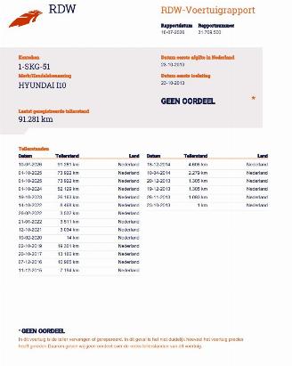 Hyundai I-10 1.0i i-Motion Comfort Plus Airco picture 19