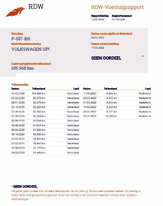 Volkswagen Up! 1.0 BMT take up! 5-drs Airco picture 17