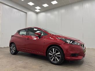 uszkodzony samochody osobowe Nissan Micra 1.0 Acenta 5-drs Airco 2017/9