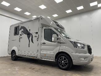 skadebil bedrijf Ford Transit 2.0 TDCI STX Paardenwagen Navi Clima 2024/9