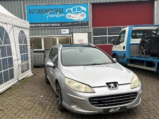 demontáž osobní automobily Peugeot 407 407 SW (6E), Combi, 2004 / 2010 2.0 16V 2008/6