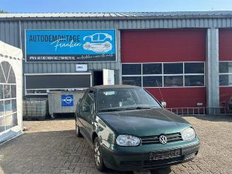 Uttjänta bilar auto Volkswagen Golf Golf III Cabrio Restyling (1E7), Cabrio, 1998 / 2002 1.9 TDI 2001/7