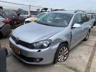 Vrakbiler auto Volkswagen Golf Golf VI Variant (AJ5/1KA), Combi, 2009 / 2013 1.4 TSI 122 16V 2010/3