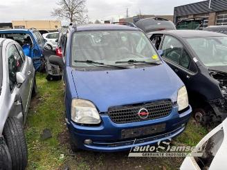Vrakbiler auto Opel Agila Agila (A), MPV, 2000 / 2007 1.2 16V 2002/7