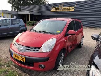 uszkodzony samochody osobowe Nissan Note Note (E11), MPV, 2006 / 2013 1.4 16V 2007/2