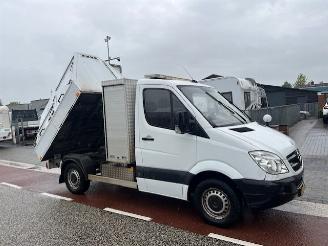 Schade bestelwagen Mercedes Sprinter 210 CDI  AUTOM. KLIMA  VEEGVUIL KIPPER!! 2013/6
