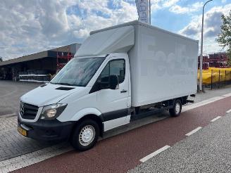 Schade bestelwagen Mercedes Sprinter 313 CDI 95KW KOFFER LAADKLEP LBW  EURO6!! 2015/8