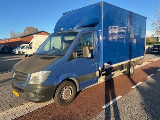 krockskadad bil bedrijf Mercedes Sprinter 314 CDI 105KW KOFFER LAADKLEP LBW KLIMA EURO6! 2016/10