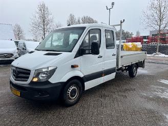 krockskadad bil bedrijf Mercedes Sprinter 313 CDI DC 6P MAXI  PICK UP PRITSCHE EURO6 2014/4