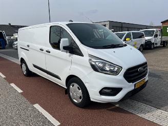 krockskadad bil bedrijf Ford Transit Custom 2.0 TDCI 96KW L2H1 AUTOMAAT LANG AIRCO KLIMA 2021/3
