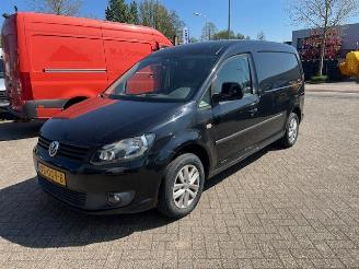 krockskadad bil bedrijf Volkswagen Caddy MAXI 1.6 TDI 75KW AUTOMAAT KLIMA AIRCO 2013/1