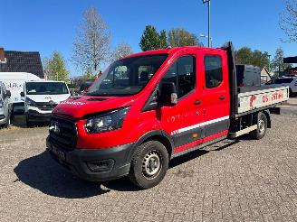 skadebil bedrijf Ford Transit 350 2.0 tdi 96kw DC 6P PICK UP PRITSCHE KLIMA 2021/3