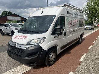 krockskadad bil bedrijf Citroën Jumper 2.2 BLUEHDI 120KW L3H2 MAXI AIRCO KLIMA EURO6 2022/5