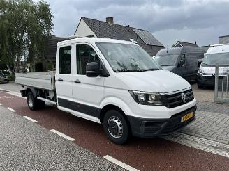 krockskadad bil bedrijf Volkswagen Crafter 50 2.0 TDI 130KW DC  PRITSCHE DL 3.5T  AIRCO KLIMA EURO6 2018/11