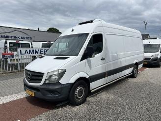 skadebil bedrijf Mercedes Sprinter 316 CDI 120KW MAXI L3H2 THERMOKING KOELING KLIMA 2017/9
