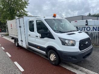 krockskadad bil bedrijf Ford Transit 470 2.0 TDCI 125KW DL  MAXI DC   PICK UP PRITSCHE KLIMA 2018/11