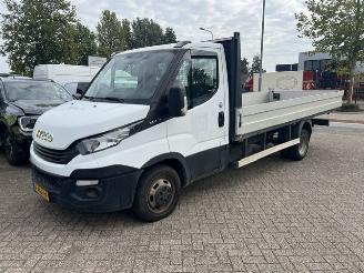 krockskadad bil bedrijf Iveco Daily 35C14 2.3D DL MAXI PICK UP PRITSCHE EURO6 2018/8