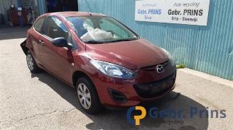 Uttjänta bilar auto Mazda 2 2 (DE), Hatchback, 2007 / 2015 1.3 16V S-VT 2012/4