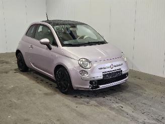 uszkodzony samochody osobowe Fiat 500 1.2 Hatchback  Benzine 1.242cc 51kW (69pk) FWD 2013/6