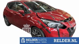 Vrakbiler auto Nissan Micra Micra (K14), Hatchback, 2016 / 2025 0.9 IG-T 12V 2017/9