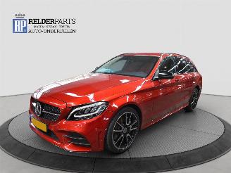 damaged passenger cars Mercedes C-klasse C 300 EQ  AMG LINE 190 KW 2018/9