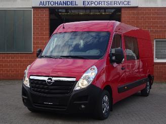 krockskadad bil bedrijf Opel Movano Maxi XL D.C. Dubbel cabine, 140pk Euro6, Airco, Navi, Camera 2017/1