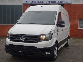 krockskadad bil bedrijf Volkswagen Crafter Comfortline L2/H2 130kw DSG Autom., Airco, Navi, Cruise, Trekhaak 2024/3