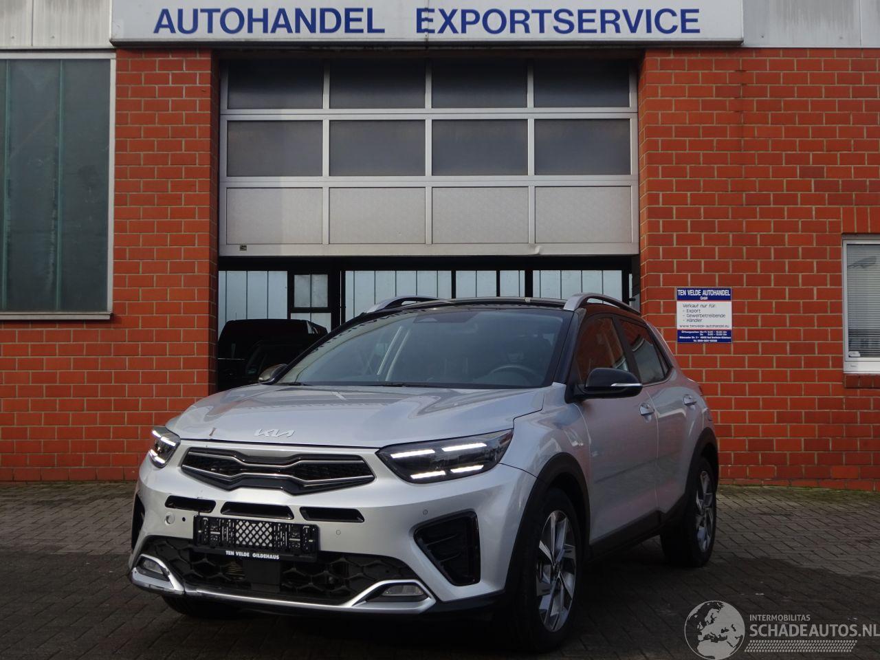 Kia Stonic GT-Line 1.0i Automaat, Lane assist, Adaptive cruise, Hafl leer, Navi