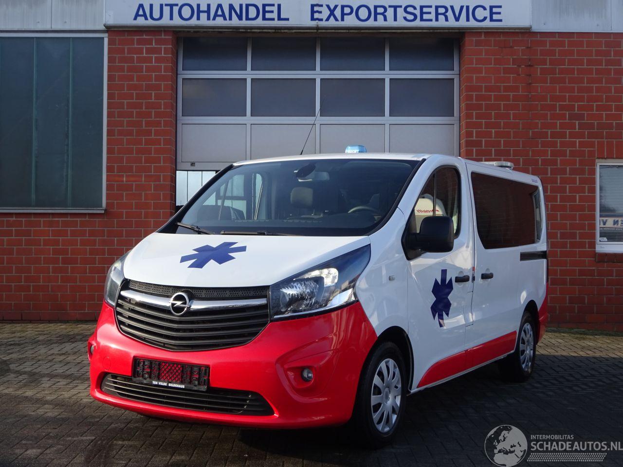 Opel Vivaro Ambulance 1.6 CDTI 121pk Euro6, Airco, Cruise