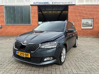 krockskadad bil auto Skoda Fabia 1.0 TSI Clever, Automaat, Cruisecontrol, Airco 2019/7